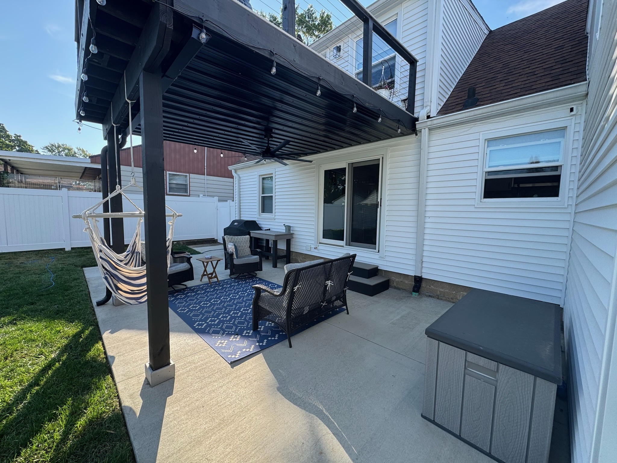 Back patio